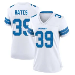 Women's Jake Bates Detroit Lions No.39 Game 2nd Jersey - White
