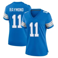 Women's Kalif Raymond Detroit Lions No.11 Game 2nd Jersey - Blue