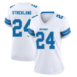 Women's Loren Strickland Detroit Lions No.24 Game 2nd Jersey - White