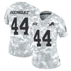 Women's Malcolm Rodriguez Detroit Lions No.44 Limited 2024 Salute to Service Jersey - Arctic Camo