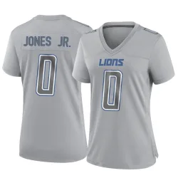 Women's Marvin Jones Jr. Detroit Lions No.0 Game Atmosphere Fashion Jersey - Gray