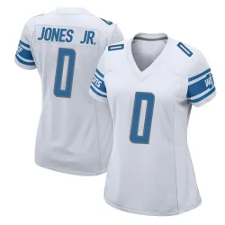 Women's Marvin Jones Jr. Detroit Lions No.0 Game Jersey - White