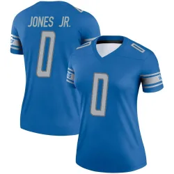 Women's Marvin Jones Jr. Detroit Lions No.0 Legend Jersey - Blue