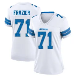 Women's Miles Frazier Detroit Lions No.71 Game 2nd Jersey - White