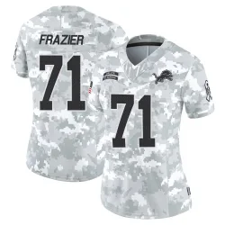 Women's Miles Frazier Detroit Lions No.71 Limited 2024 Salute to Service Jersey - Arctic Camo