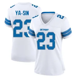 Women's Rock Ya-Sin Detroit Lions No.23 Game 2nd Jersey - White