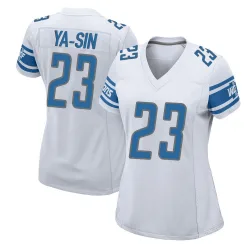 Women's Rock Ya-Sin Detroit Lions No.23 Game Jersey - White