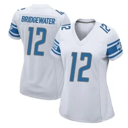 Women's Teddy Bridgewater Detroit Lions No.12 Game Jersey - White