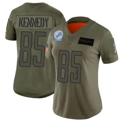 Women's Tom Kennedy Detroit Lions No.85 Limited 2019 Salute to Service Jersey - Camo