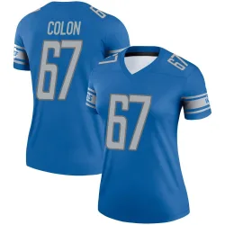 Women's Trystan Colon Detroit Lions No.67 Legend Jersey - Blue