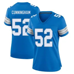 Women's Zach Cunningham Detroit Lions No.52 Game 2nd Jersey - Blue