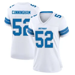 Women's Zach Cunningham Detroit Lions No.52 Game 2nd Jersey - White