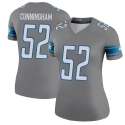 Women's Zach Cunningham Detroit Lions No.52 Legend Color Rush Steel Jersey