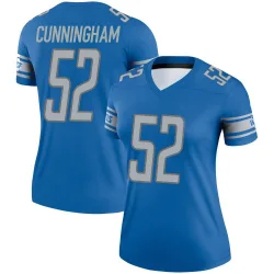 Women's Zach Cunningham Detroit Lions No.52 Legend Jersey - Blue