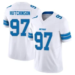 Youth Aidan Hutchinson Detroit Lions No.97 Limited Vapor F.U.S.E. 2nd Jersey - White