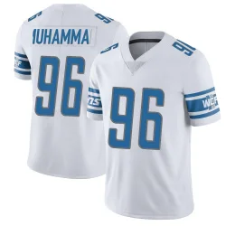 Youth Al-Quadin Muhammad Detroit Lions No.96 Limited Vapor Untouchable Jersey - White