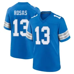 Youth Aldrick Rosas Detroit Lions No.13 Game 2nd Jersey - Blue