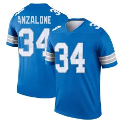 Youth Alex Anzalone Detroit Lions No.34 Legend 2nd Jersey - Blue