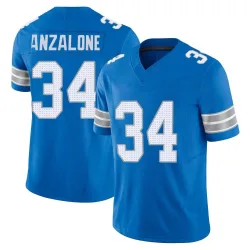 Youth Alex Anzalone Detroit Lions No.34 Limited Vapor F.U.S.E. 2nd Jersey - Blue