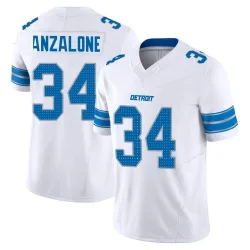 Youth Alex Anzalone Detroit Lions No.34 Limited Vapor F.U.S.E. 2nd Jersey - White