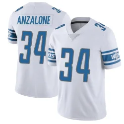 Youth Alex Anzalone Detroit Lions No.34 Limited Vapor Untouchable Jersey - White