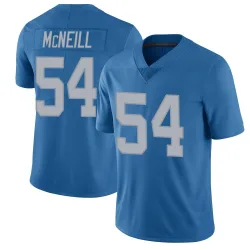 Youth Alim McNeill Detroit Lions No.54 Limited Throwback Vapor Untouchable Jersey - Blue