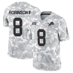Youth Allen Robinson Detroit Lions No.8 Limited 2024 Salute to Service Jersey - Arctic Camo