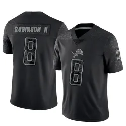 Youth Allen Robinson Detroit Lions No.8 Limited Reflective Jersey - Black