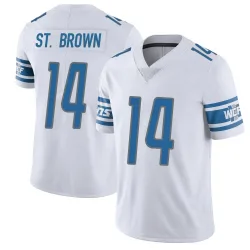 Youth Amon-Ra St. Brown Detroit Lions No.14 Limited Vapor Untouchable Jersey - White