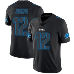 Youth Brandon Joseph Detroit Lions No.12 Limited Jersey - Black Impact