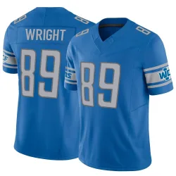 Youth Brock Wright Detroit Lions No.89 Limited Vapor F.U.S.E. Jersey - Blue