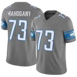 Youth Christian Mahogany Detroit Lions No.73 Limited Silver Vapor F.U.S.E. Jersey