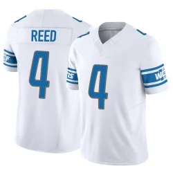 Youth D.J. Reed Detroit Lions No.4 Limited Vapor F.U.S.E. Jersey - White