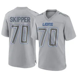 Youth Dan Skipper Detroit Lions No.70 Game Atmosphere Fashion Jersey - Gray
