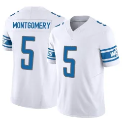 Youth David Montgomery Detroit Lions No.5 Limited Vapor F.U.S.E. Jersey - White