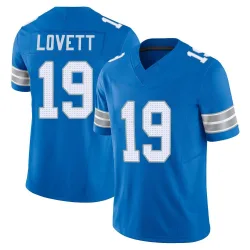 Youth Dominic Lovett Detroit Lions No.19 Limited Vapor F.U.S.E. 2nd Jersey - Blue