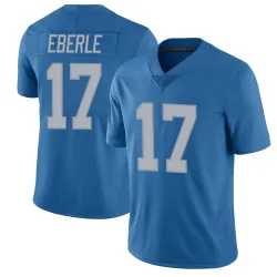 Youth Dominik Eberle Detroit Lions No.17 Limited Throwback Vapor Untouchable Jersey - Blue