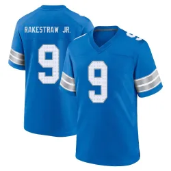 Youth Ennis Rakestraw Jr. Detroit Lions No.9 Game 2nd Jersey - Blue