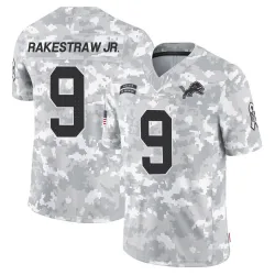 Youth Ennis Rakestraw Jr. Detroit Lions No.9 Limited 2024 Salute to Service Jersey - Arctic Camo