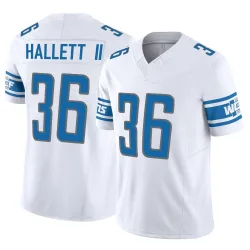 Youth Erick Hallett II Detroit Lions No.36 Limited Vapor F.U.S.E. Jersey - White