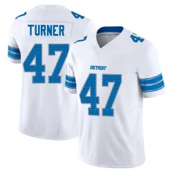 Youth Ezekiel Turner Detroit Lions No.47 Limited Vapor F.U.S.E. 2nd Jersey - White