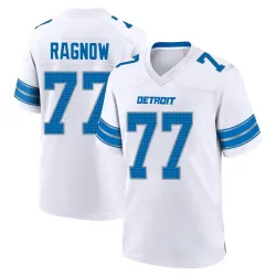 Youth Frank Ragnow Detroit Lions No.77 Game 2nd Jersey - White