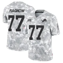 Youth Frank Ragnow Detroit Lions No.77 Limited 2024 Salute to Service Jersey - Arctic Camo