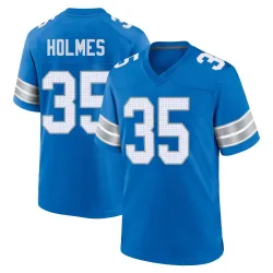 Youth Gavin Holmes Detroit Lions No.35 Game 2nd Jersey - Blue
