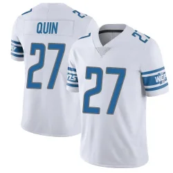 Youth Glover Quin Detroit Lions No.27 Limited Vapor Untouchable Jersey - White