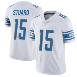 Youth Grant Stuard Detroit Lions No.15 Limited Vapor Untouchable Jersey - White