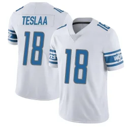 Youth Isaac TeSlaa Detroit Lions No.18 Limited Vapor Untouchable Jersey - White