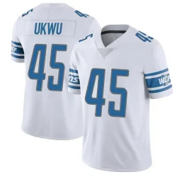 Youth Isaac Ukwu Detroit Lions No.45 Limited Vapor Untouchable Jersey - White