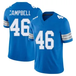 Youth Jack Campbell Detroit Lions No.46 Limited Vapor F.U.S.E. 2nd Jersey - Blue