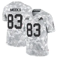 Youth Jackson Meeks Detroit Lions No.83 Limited 2024 Salute to Service Jersey - Arctic Camo